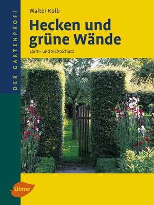 cover image of Hecken und grüne Wände